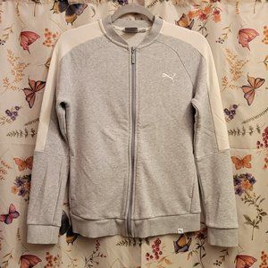 Puma Light Gray Track Jacket